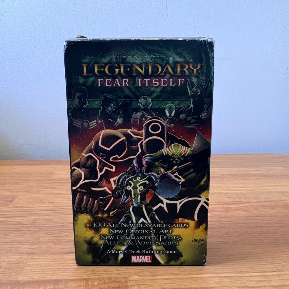 Marvel Legendary Fear Itself Upper Deck Building Card Game Expansion Pre-owned